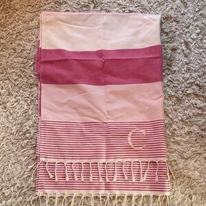 “C” Monogrammed Turkish Towel